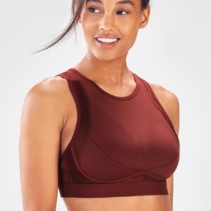 Fabletics Blare High Impact Sports Bra Cherry red size XS